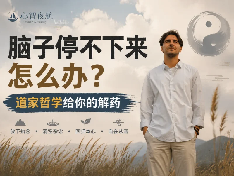 脑子停不下来怎么办？道家哲学给你的解药-心智夜航